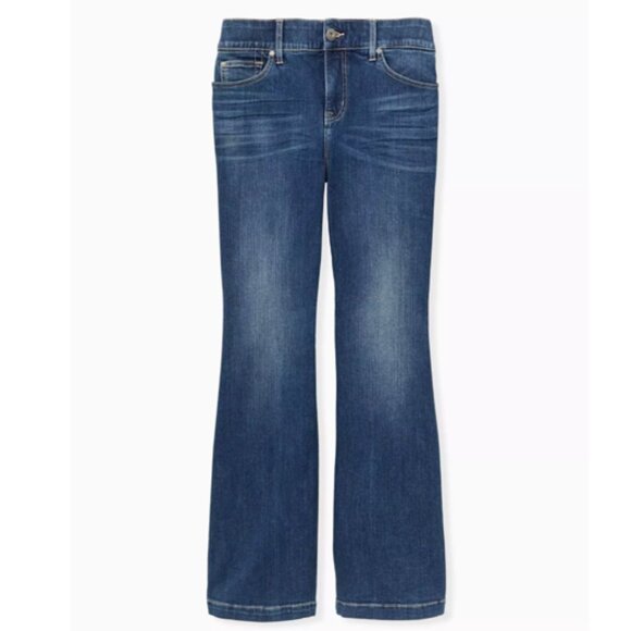 Torrid Bombshell High-Rise Flare Jean 14S - Picture 3 of 14